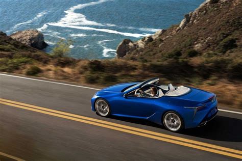 2021 Lexus LC Convertible on Sale This Summer, Pricing Announced